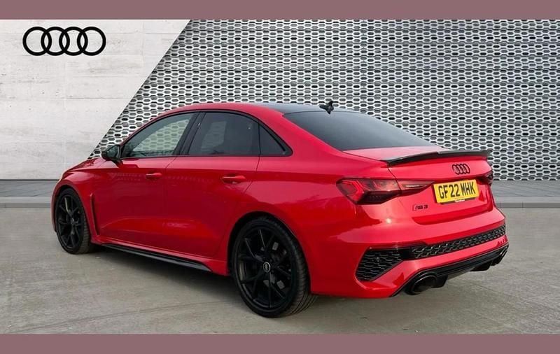 Used Audi RS3 Sport 400 HP (294 kW) 2022 Red Sedan
