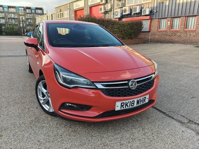 Used Vauxhall Astra SRi 2018 Red Hatchback