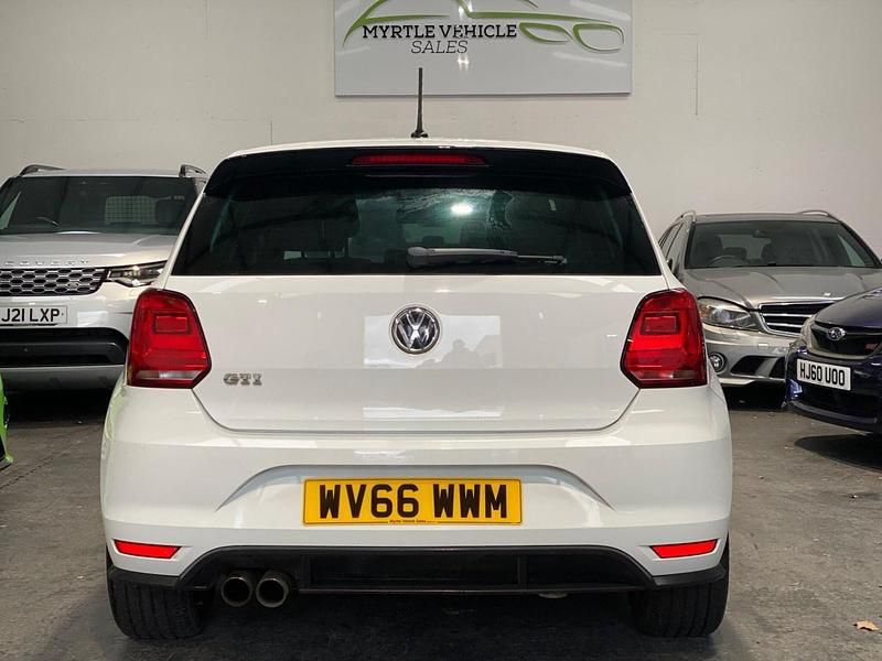 Used VW Polo GTI 2016 White Hatchback
