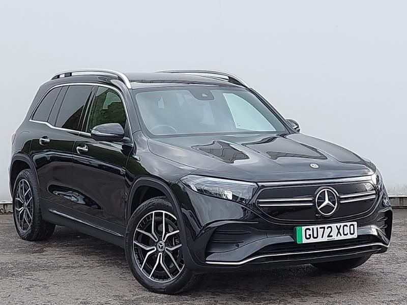 Black Used 2022 Mercedes EQB350 AMG Line Premium SUV | £29,498 (Fair price) - Image 1/4