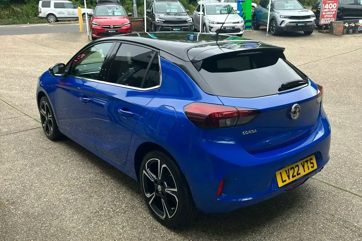 Used Vauxhall Corsa Edition 75 HP (55 kW) 2022 Blue Hatchback