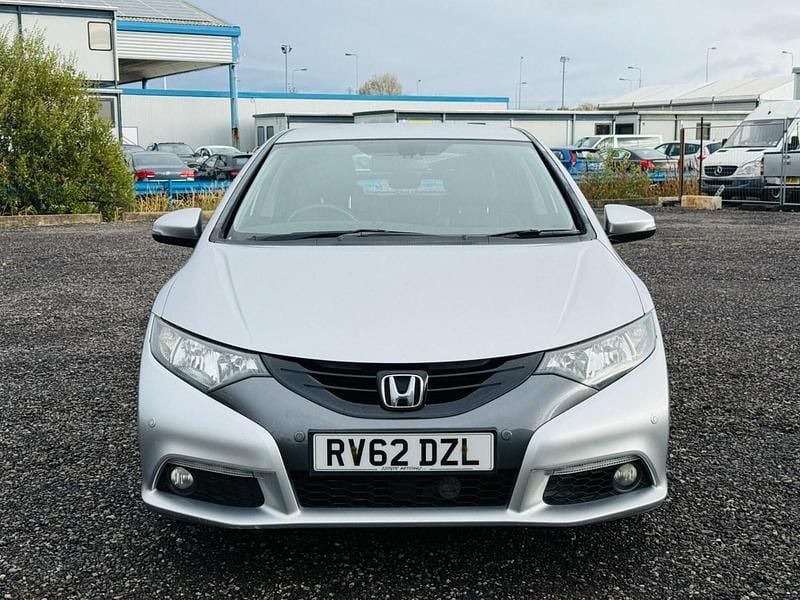 Silver Used 2013 Honda Civic EX Hatchback | £4,395 (Fair price) - Image 1/4