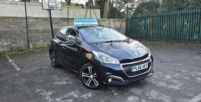 Blue Used 2016 Peugeot 208 GT-line Hatchback | £4,695 (Super price) - Image 1/4