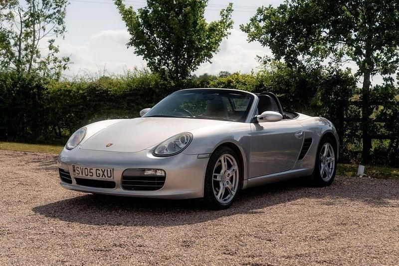 Used Porsche Boxster 280 HP (205 kW) 2005 Silver Cabriolet