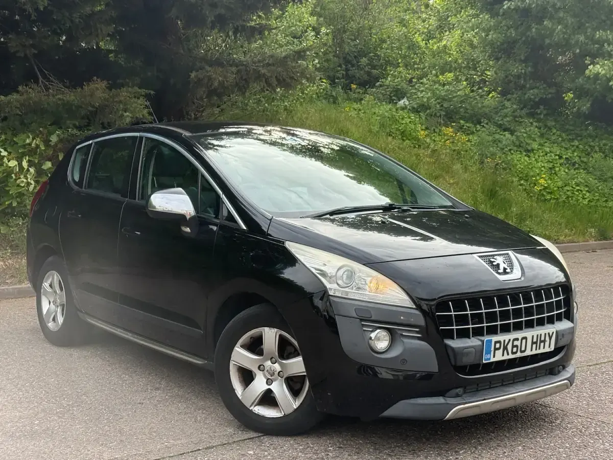 Used Peugeot 3008 112 HP (82 kW) 2010 Black Estate