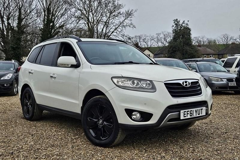 Used Hyundai Santa Fe Premium 194 HP (142 kW) 2012 White SUV