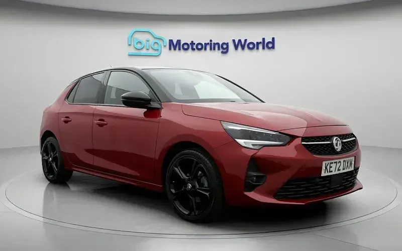 Used Vauxhall Corsa 75 HP (55 kW) 2023 Red Hatchback