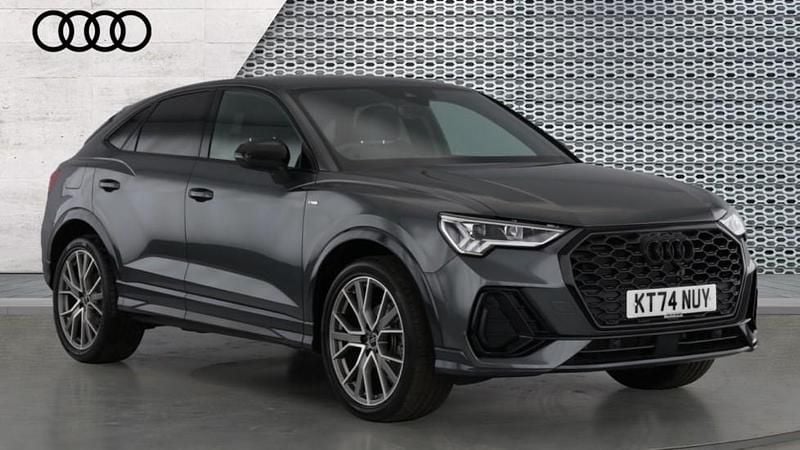 Grey Used 2025 Audi Q3 Black Edition SUV | £37,574 (Fair price) - Image 1/4
