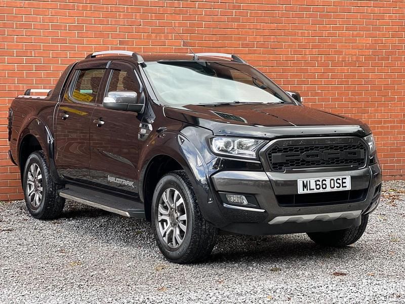 Black Used 2016 Ford Ranger Wildtrack Pickup | £17,495 (A bit pricey) - Image 1/4