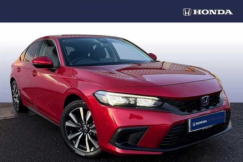 Red Used 2023 Honda Civic Elegance | £23,699 (Good price) - Image 1/4
