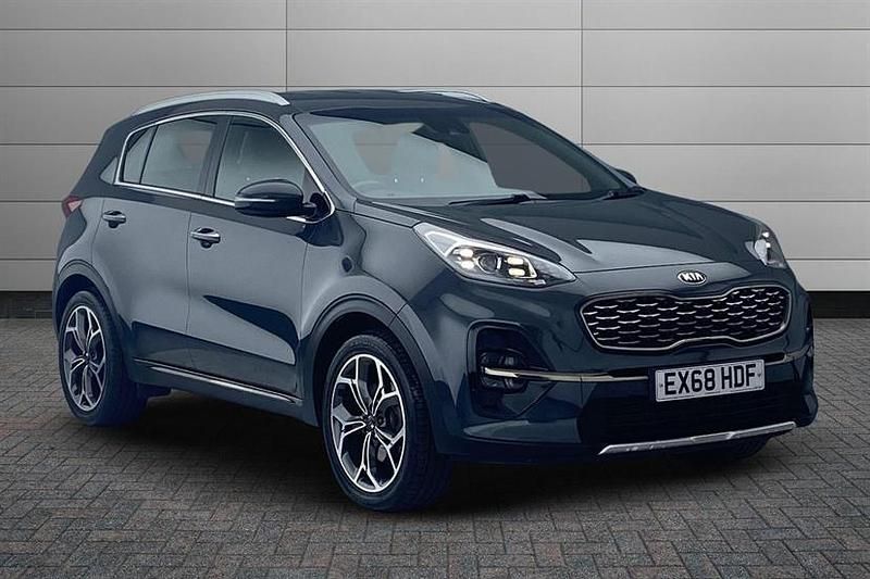 Dark penta metal Used 2018 Kia Sportage 2 SUV | £9,945 (Fair price) - Image 1/4
