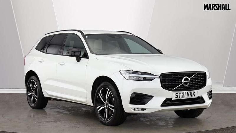 White Used 2021 Volvo XC60 R-Design SUV | £30,655 (Fair price) - Image 1/4