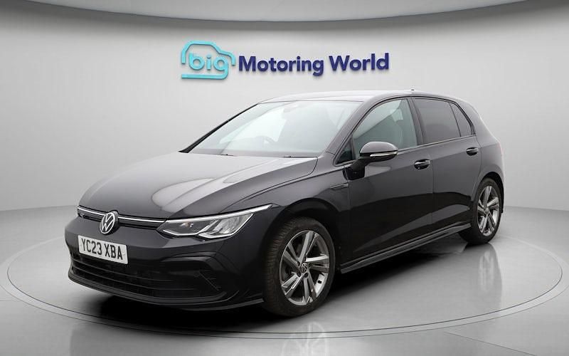 Used VW Golf VIII R-line 150 HP (110 kW) 2023 Black Hatchback
