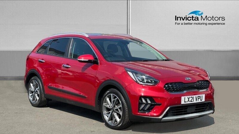 Red Used 2021 Kia Niro 4 SUV | £18,000 (Fair price) - Image 1/4