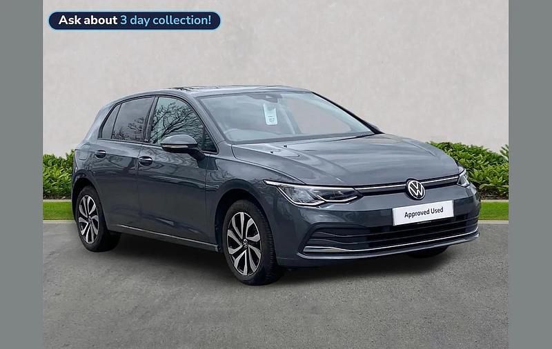 Used VW Golf VIII Active 128 HP (94 kW) 2022 Grey Hatchback