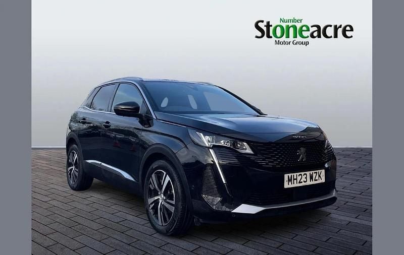 Black Used 2023 Peugeot 3008 GTi SUV | £17,525 (Good price) - Image 1/4