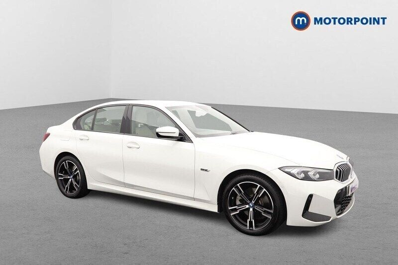 White Used 2022 BMW 330e M Sport Sedan | £26,999 (Fair price) - Image 1/4