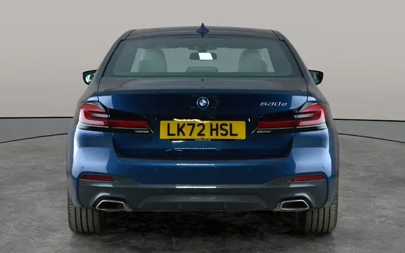 Used BMW 530e M Sport 292 HP (214 kW) 2022 Blue Sedan