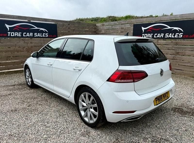 Used VW Golf VII GT 150 HP (110 kW) 2018 White Hatchback