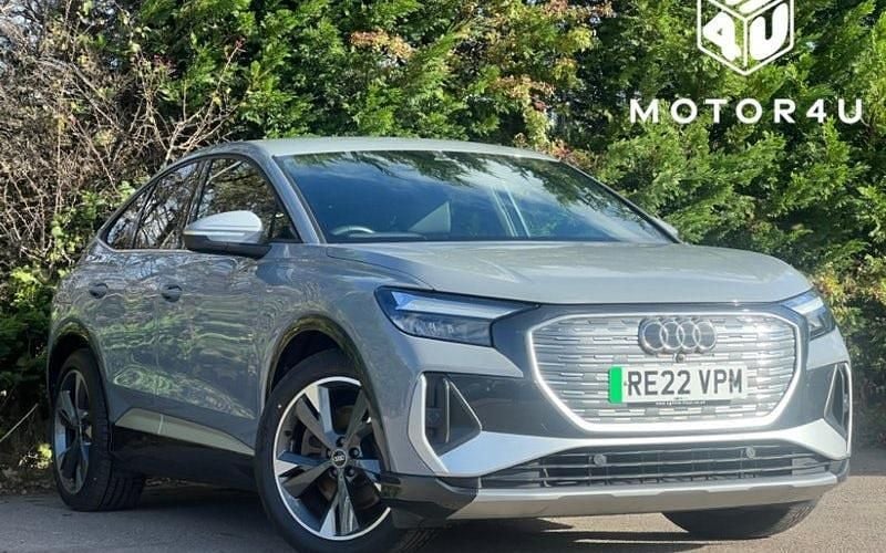 Used 2023 Audi Q4 Sportback e-tron S-Line SUV | £22,990 (Super price) - Image 1/3