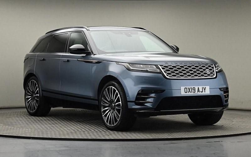 Byron blue metallic Used 2019 Land Rover Range Rover Velar HSE Dynamic SUV | £27,450 (Fair price) - Image 1/4