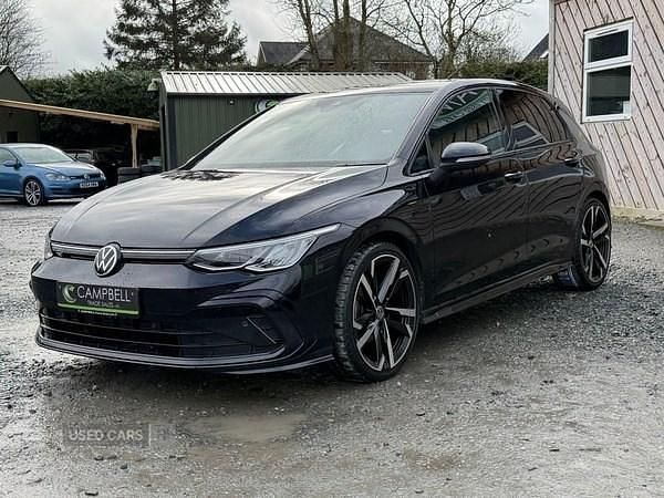 Used VW Golf VII R-line 150 HP (110 kW) 2020 Black Hatchback