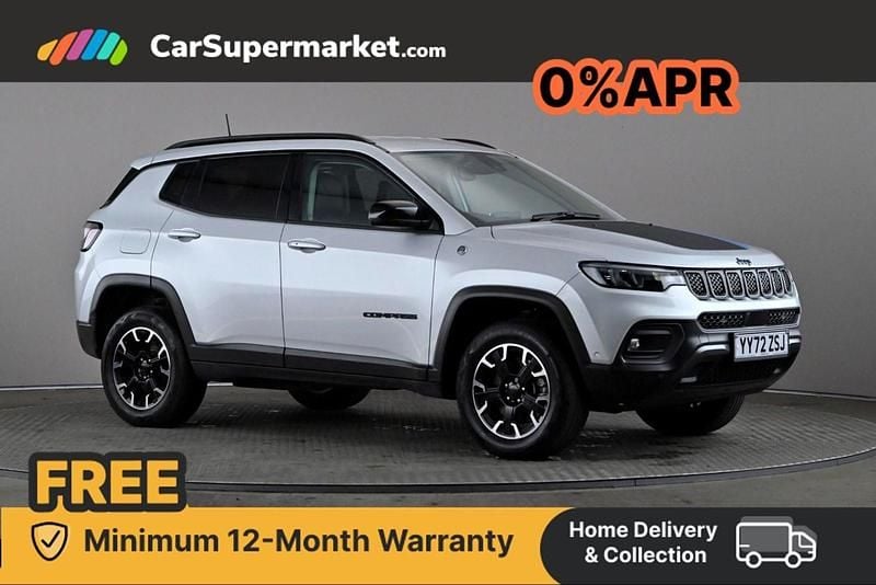 Grey Used 2022 Jeep Compass Trailhawk SUV | £20,197 (Expensive) - Image 1/4