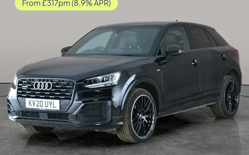 Begagnad Audi Q2 Black Edition 150 HK (110 kW) 2020 Svart SUV