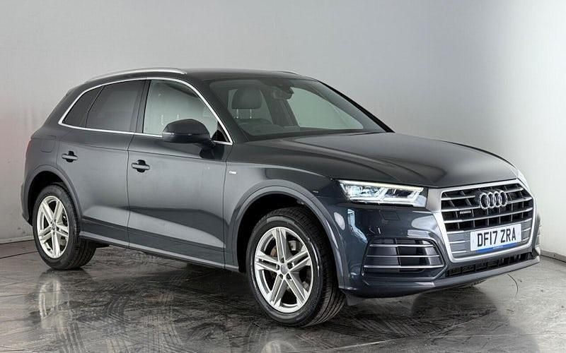 Grey Used 2017 Audi Q5 S-Line SUV | £17,750 (Fair price) - Image 1/3