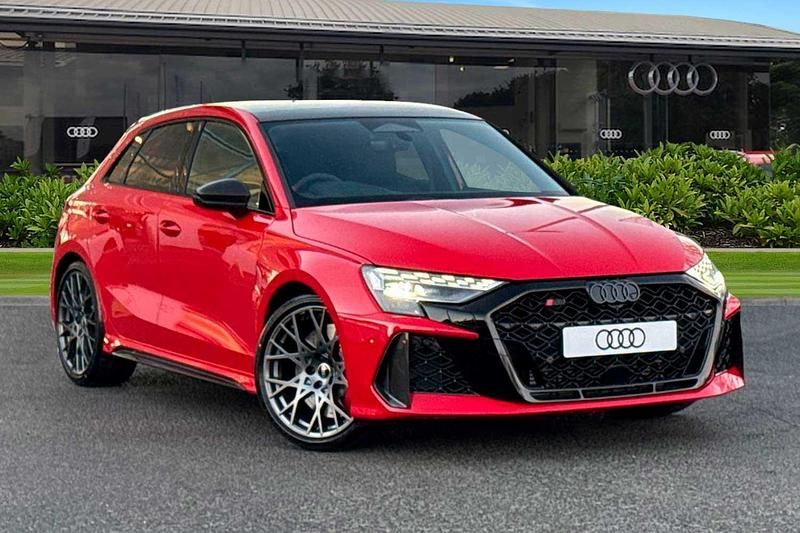 Red New 2026 Audi RS3 Performance Sedan | £62,480 (Fair price) - Image 1/4
