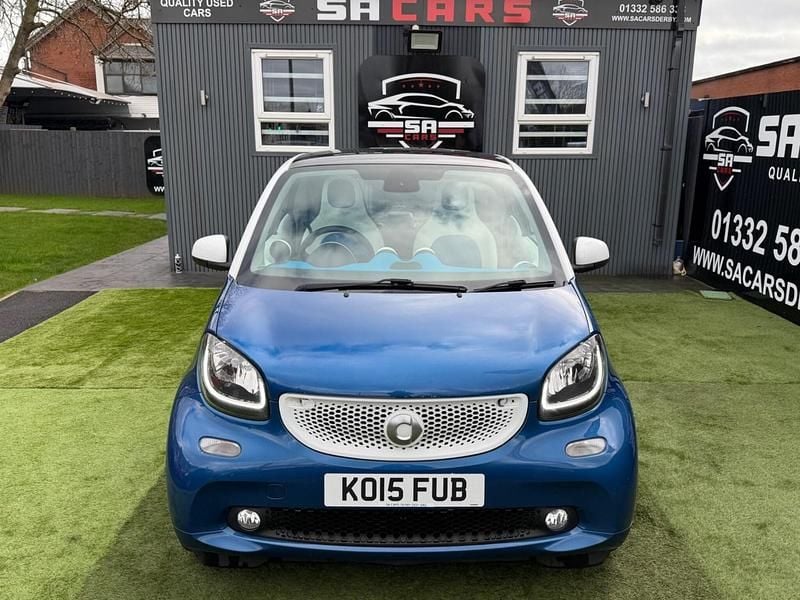 Used Smart ForTwo Coupé Premium 2015 Blue Coupe