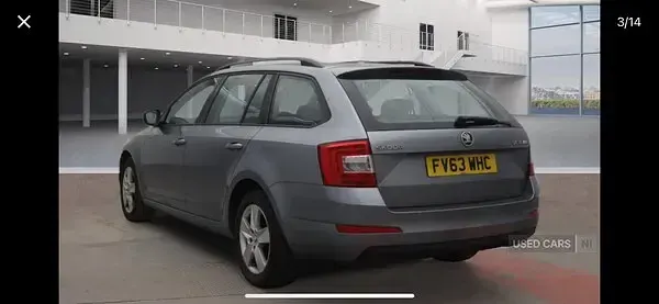 Used Skoda Octavia SE 105 HP (77 kW) 2013 Grey Estate