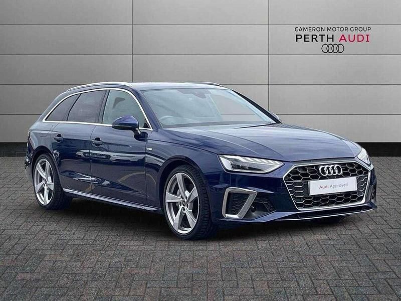 Blue Used 2023 Audi A4 S-Line Estate | £28,995 (Fair price) - Image 1/4