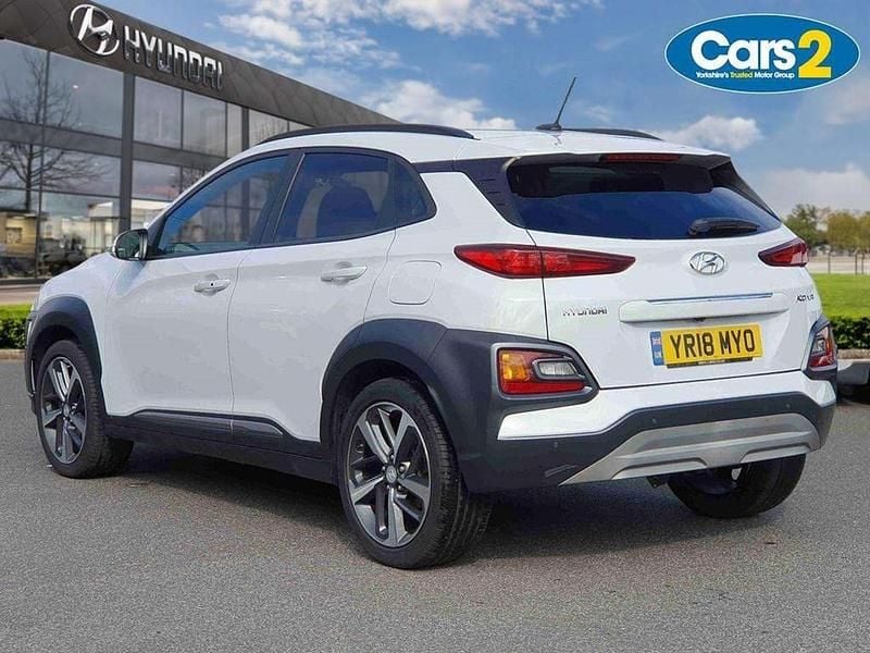 Used Hyundai Kona Premium 2018 White SUV