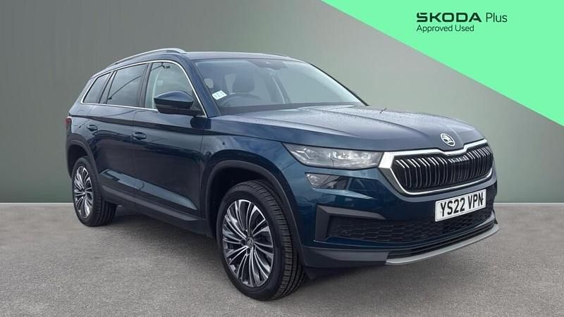 Used Skoda Kodiaq SE L Executive 190 HP (139 kW) 2022 Blue SUV