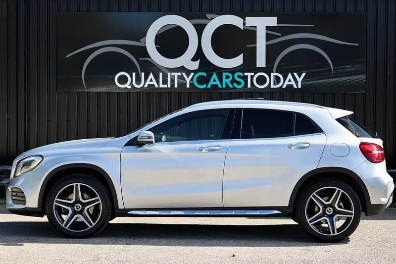 Used Mercedes GLA220 AMG line 174 HP (127 kW) 2018 Silver SUV