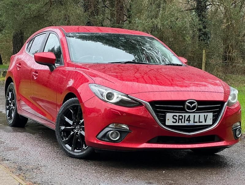 Used Mazda 3 Inclusive 2014 Red Hatchback