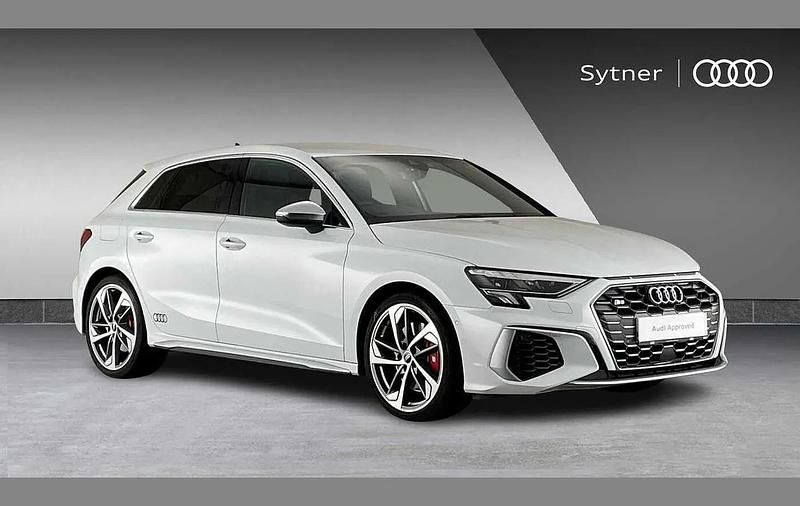 White Used 2022 Audi S3 Sportback Comfort Hatchback | £31,500 (Fair price) - Image 1/4