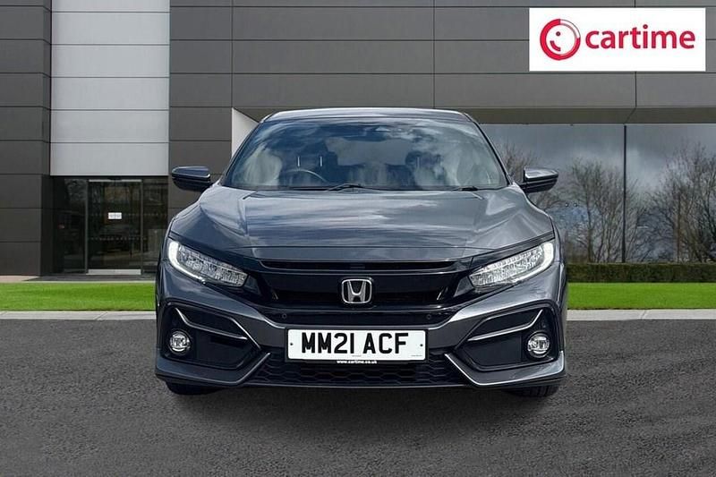 Begagnad Honda Civic SR 126 HK (92 kW) 2021 Grå Halvkombi