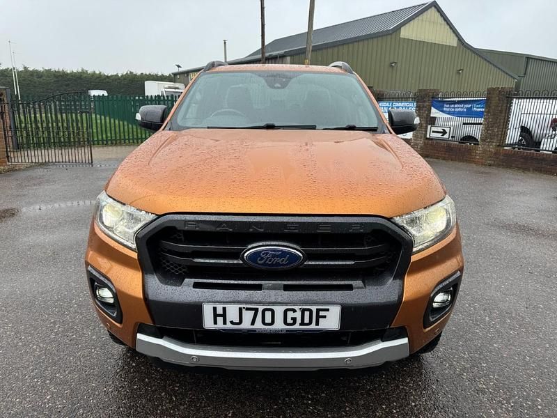 Used Ford Ranger Wildtrack 2020 Orange Pickup