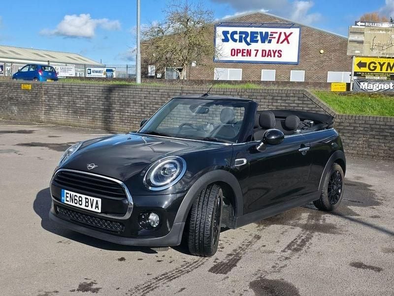 Used Mini Cooper Cabriolet Classic 2018 Black Cabriolet