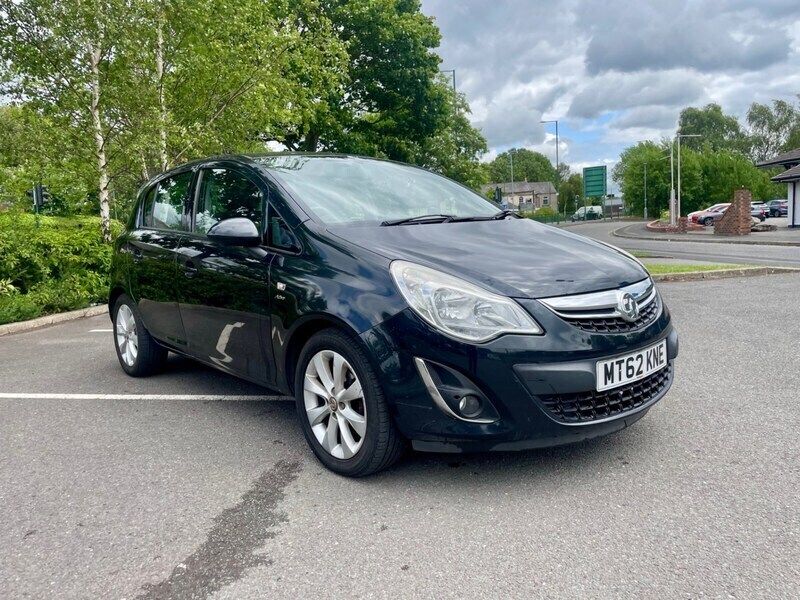 Black Used 2012 Vauxhall Corsa Active Hatchback | £1,390 (Good price) - Image 1/4