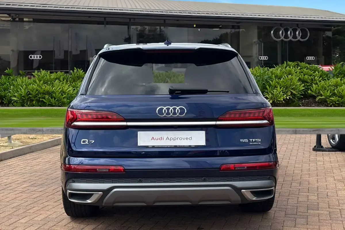 Used Audi Q7 S-Line 340 HP (250 kW) 2023 Blue SUV