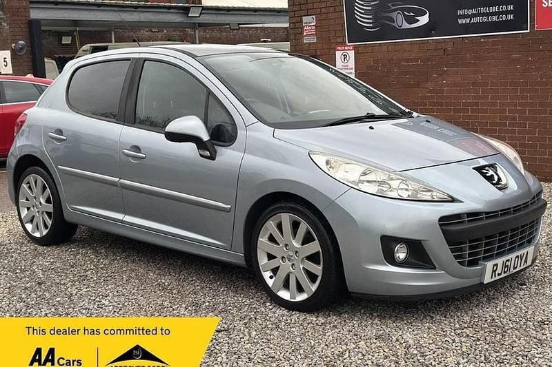Used Peugeot 207 Allure 120 HP (88 kW) 2012 Blue Hatchback