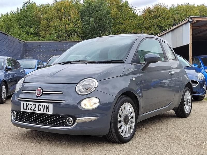 Grey Used 2022 Fiat 500 Dolcevita Hatchback | £5,995 (Super price) - Image 1/4