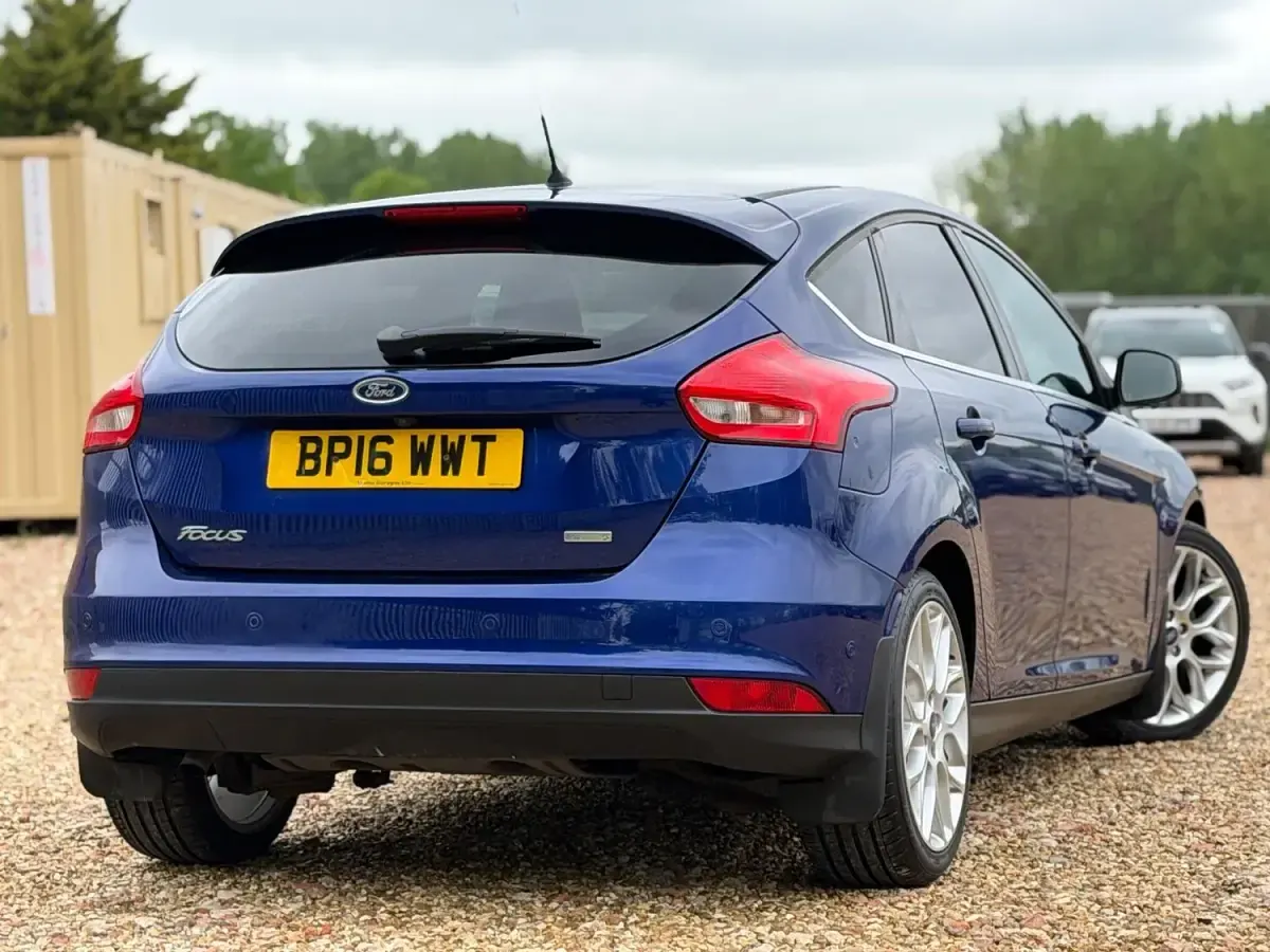 Used Ford Focus Titanium X 2016 Blue Hatchback