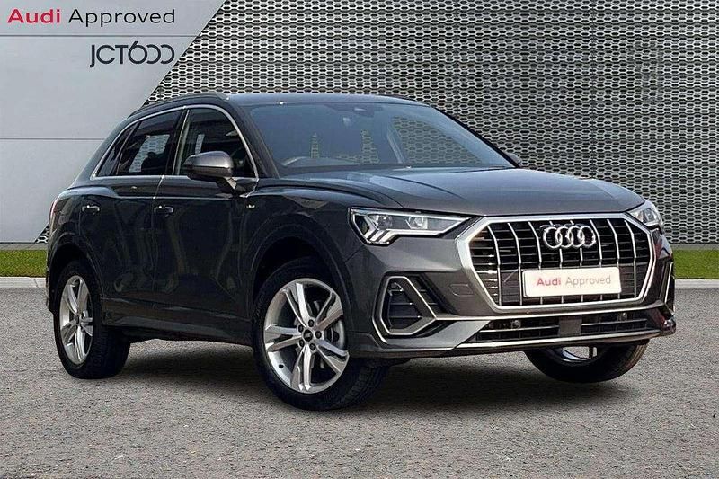 Grey Used 2024 Audi Q3 S-Line SUV | £31,533 (Fair price) - Image 1/4