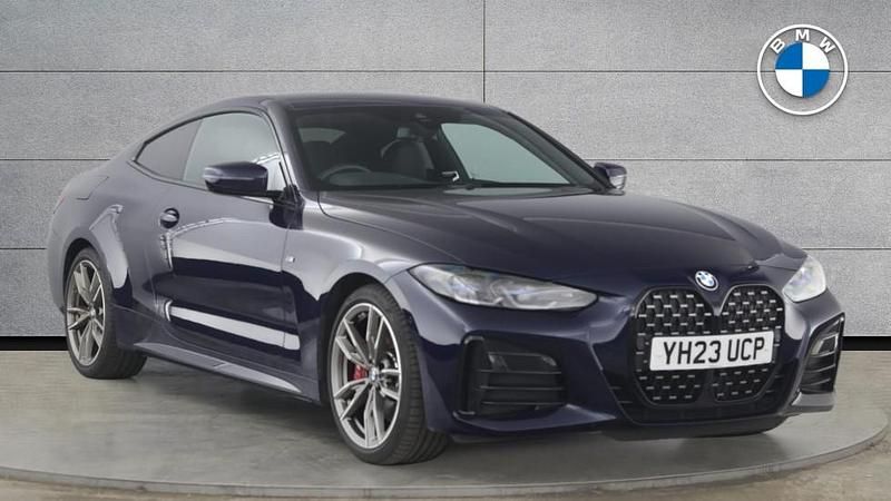Blue Used 2023 BMW M440 Comfort Edition Sedan | £35,390 (Good price) - Image 1/4