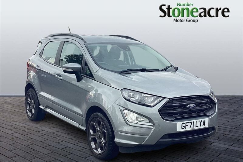 Silver Used 2021 Ford Ecosport ST-Line SUV | £12,995 (Fair price) - Image 1/4