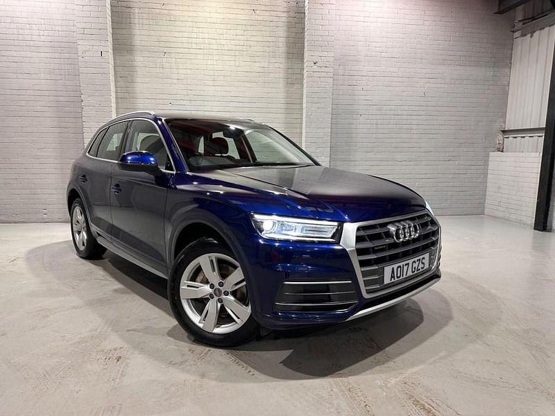 Used Audi Q5 Sport 190 HP (139 kW) 2017 Blue SUV